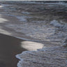 Quadro Greige Golden Evening Beach Walk - Obrah | Quadros e Posters para Transformar a Parede