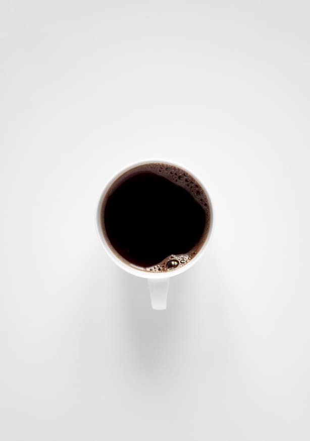 Quadro Black Coffee Loves White Minimalism