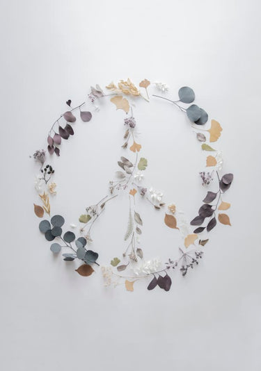 Quadro Love, Flowers & Branches Peace