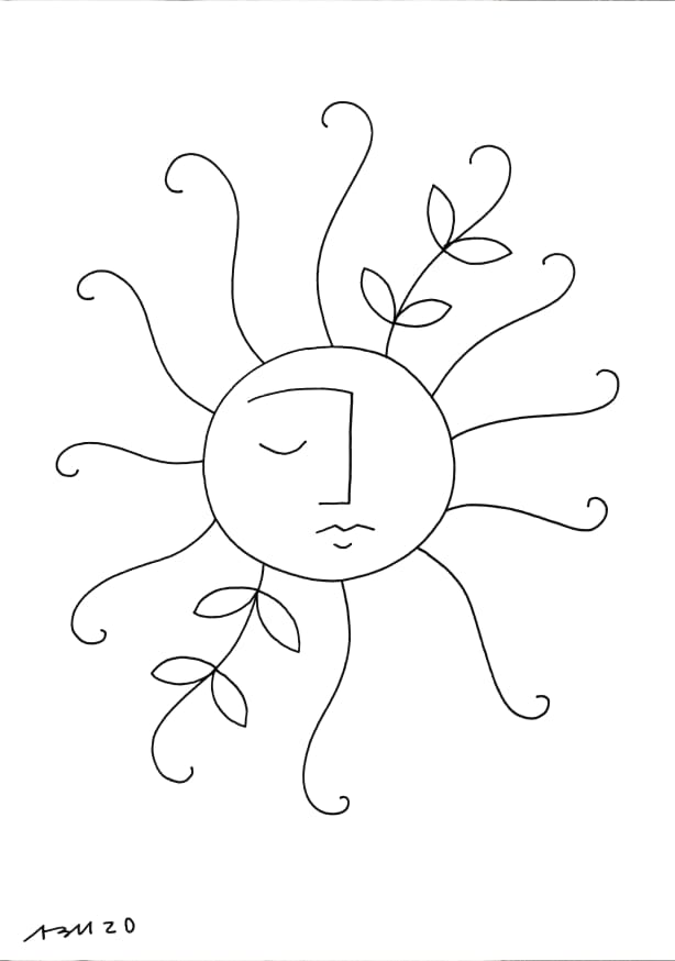 Quadro Sol Clorofila - Obrah | Quadros e Posters para Transformar a Parede