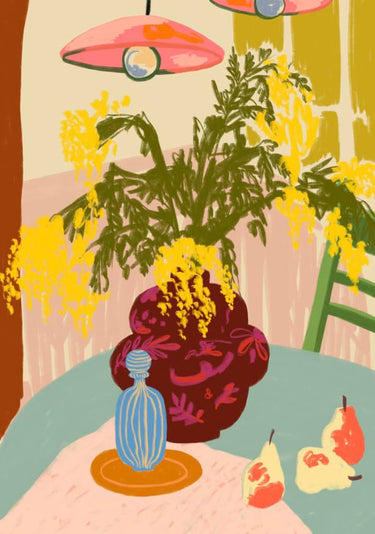 Quadro Mimosas Still Life