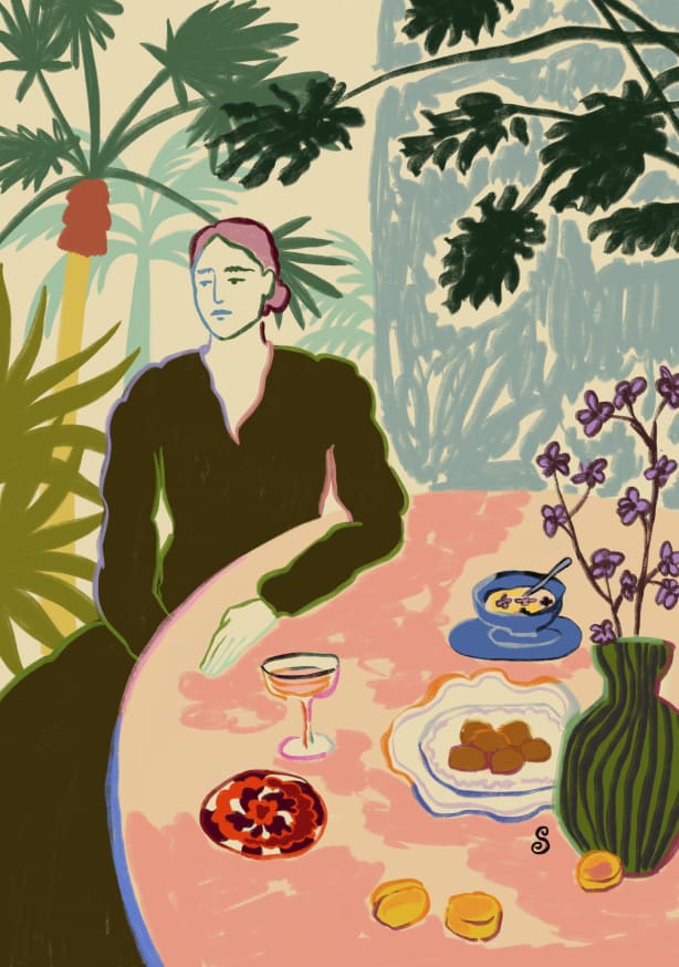 Quadro Tropical Brunch