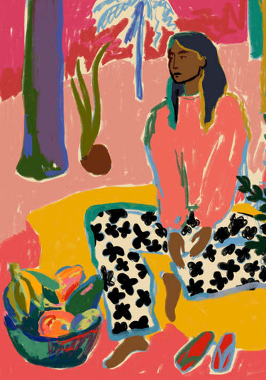 Quadro Woman with Fruit