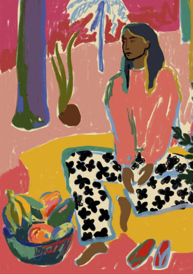 Quadro Woman with Fruit