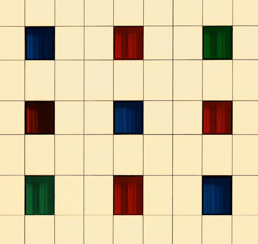 Quadro Squares a Rectangles By Hans Wolfgang Hawerkamp - Obrah | Quadros e Posters para Transformar a Parede