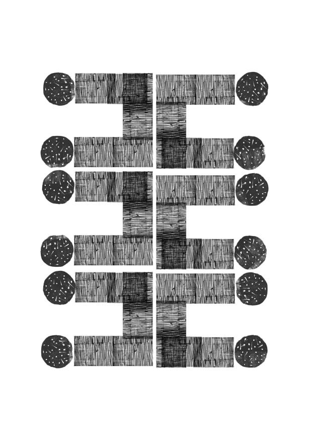 Quadro Sticks and Stones
