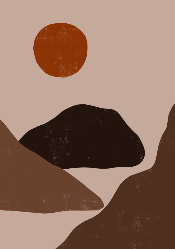 Quadro Sun and Mountain