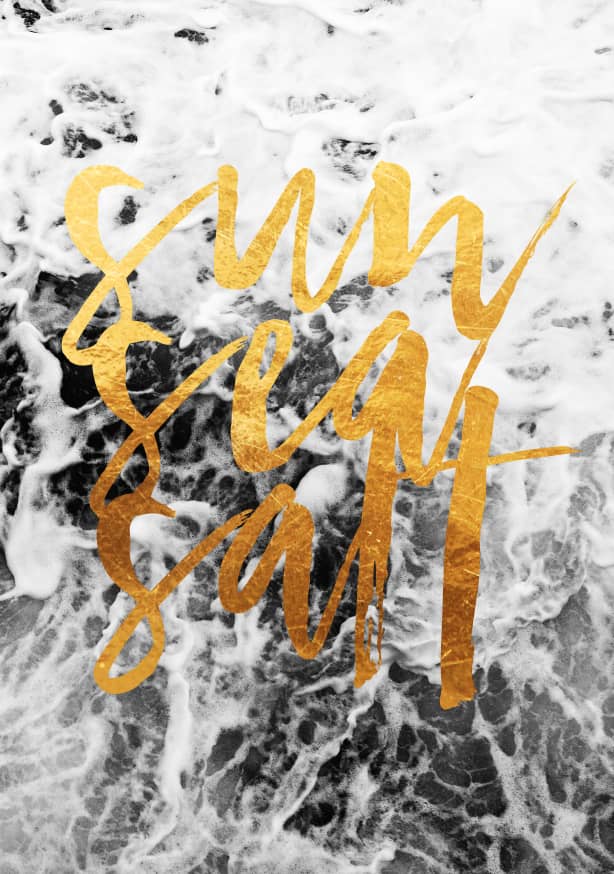 Quadro Sun Sea Salt - Obrah | Quadros e Posters para Transformar a Parede