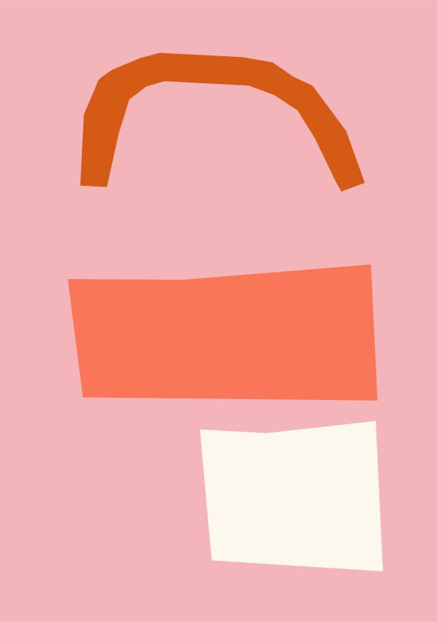 Quadro Orange and Pink