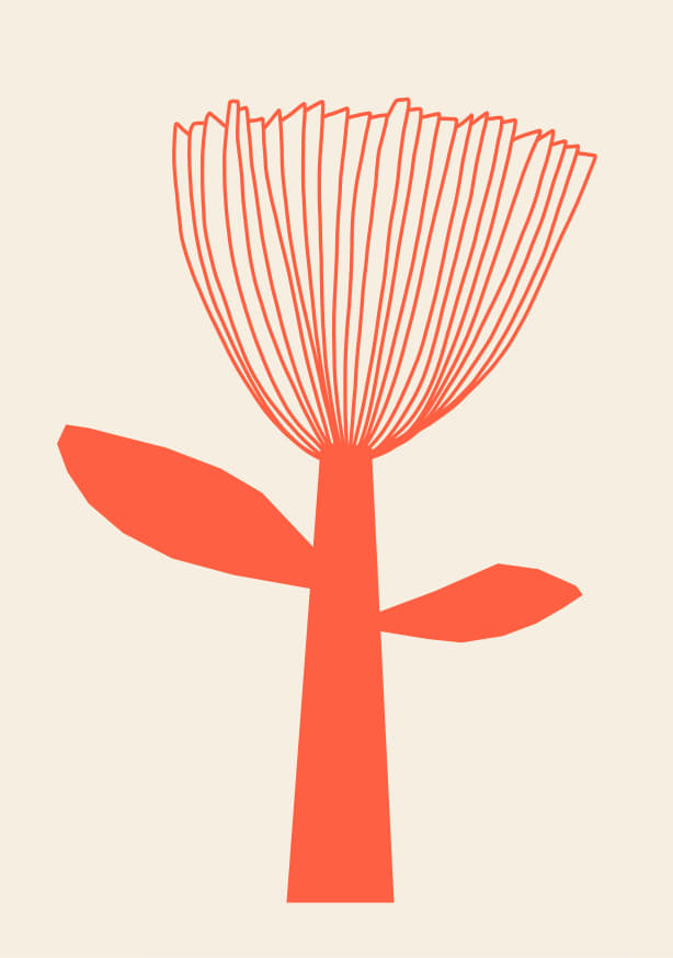 Quadro Poppy Red Flower