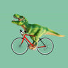 Quadro T-rex Bike - Obrah | Quadros e Posters para Transformar a Parede