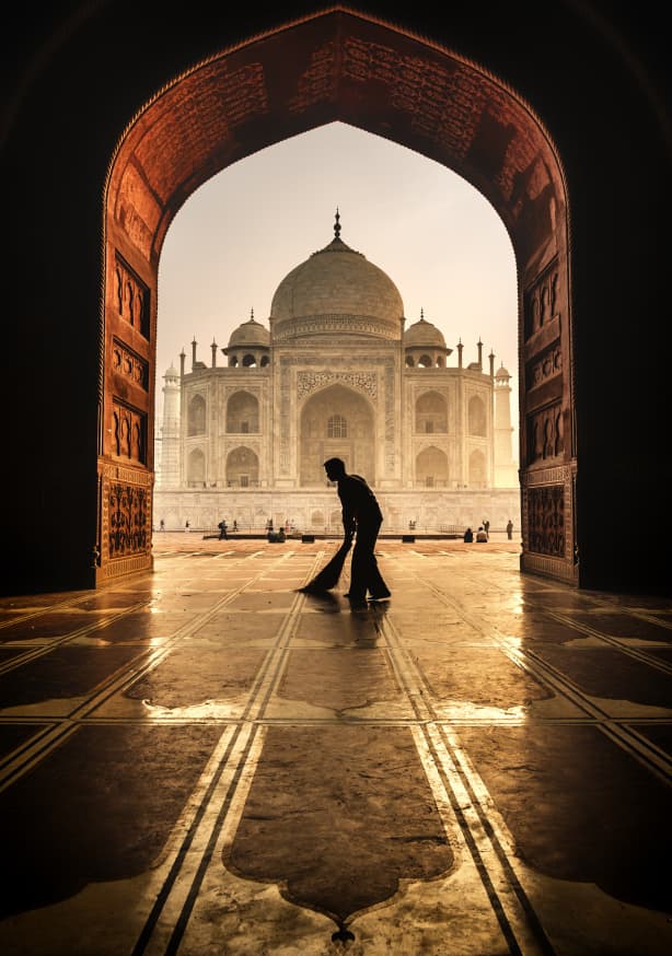 Quadro Taj Mahal Cleaner by Pavol Stranak - Obrah | Quadros e Posters para Transformar a Parede