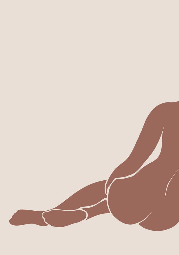 Quadro Terracotta Female Body