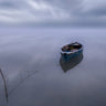 Quadro The Blue Boat by Joaquin Guerola - Obrah | Quadros e Posters para Transformar a Parede