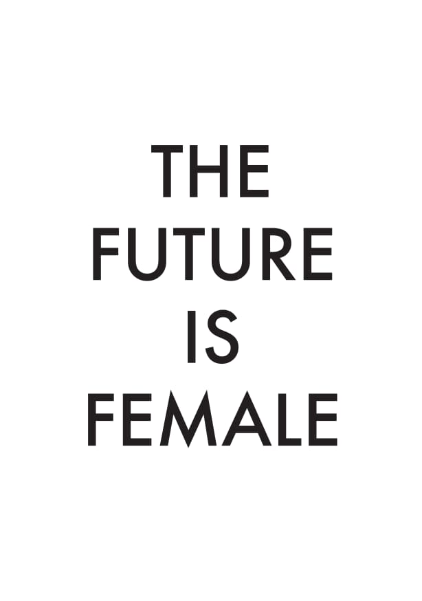 Quadro The Future Is Female - Obrah | Quadros e Posters para Transformar a Parede