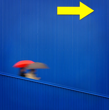 Quadro The Right Way (square Version) By Mario Mencacci - Obrah | Quadros e Posters para Transformar a Parede