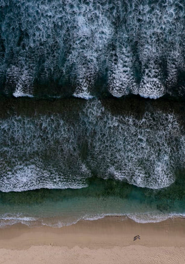 Quadro The Walk on a Calm Beach - Obrah | Quadros e Posters para Transformar a Parede