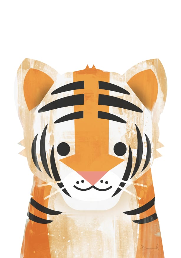 Quadro Tiger - Obrah | Quadros e Posters para Transformar a Parede