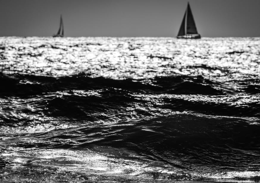 Quadro Two Sailboats - Obrah | Quadros e Posters para Transformar a Parede