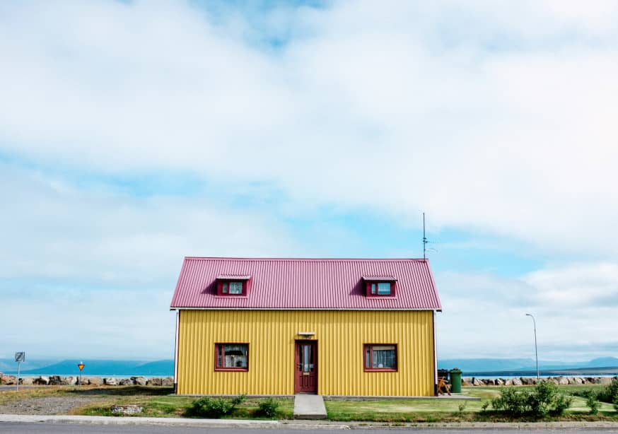 Quadro Yellow House