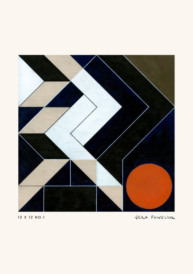 Quadro 12 X 12 no. 1