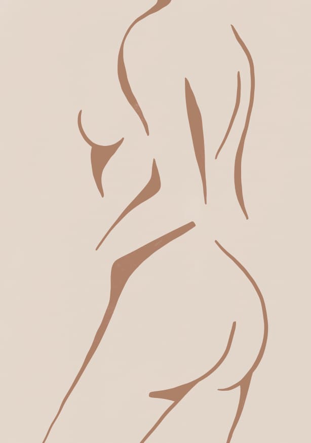 Quadro Woman Body Lines