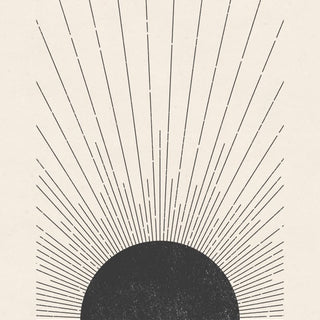 Quadro Woodblock the Sun - Obrah | Quadros e Posters para Transformar a Parede