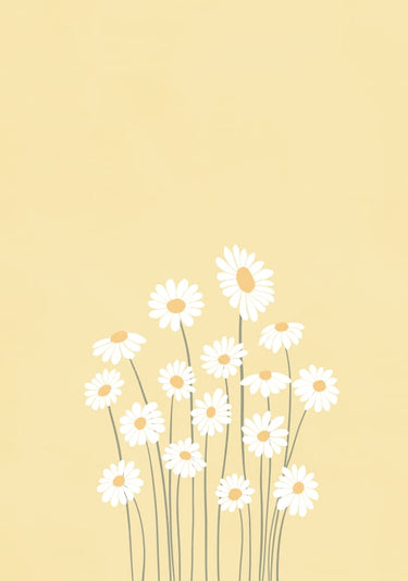 Quadro Yellow Daisies - Obrah | Quadros e Posters para Transformar a Parede